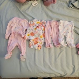 Premie girl clothes bundle